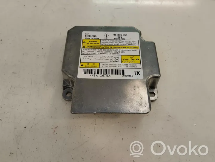 Chevrolet Aveo Airbag control unit/module 