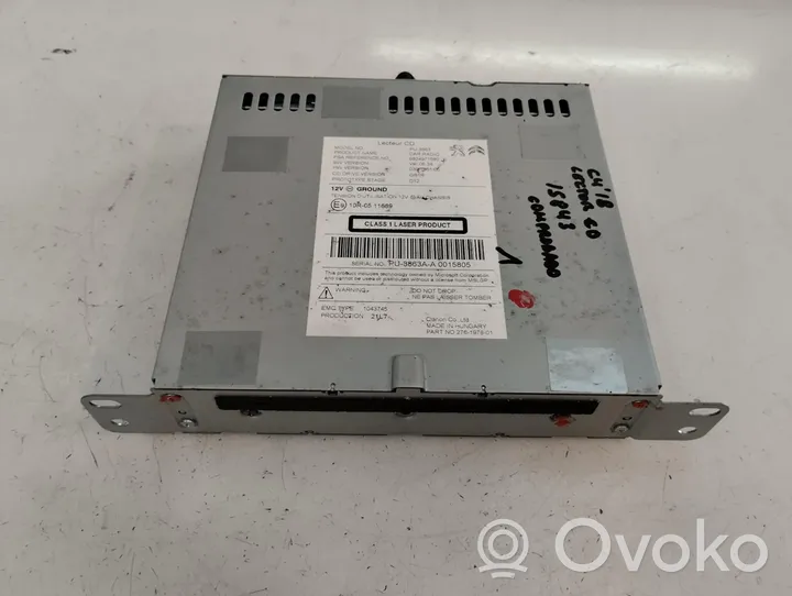 Citroen C4 II Radio/CD/DVD/GPS-pääyksikkö 9824971580