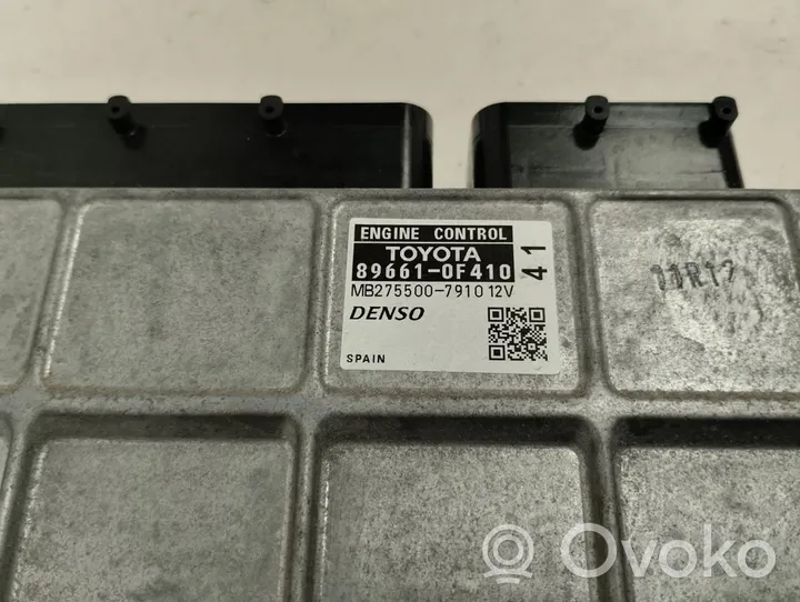 Toyota Verso Sterownik / Moduł ECU 89661-0F410