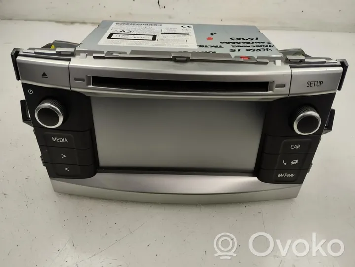 Toyota Verso Unidad delantera de radio/CD/DVD/GPS 86140-0F050