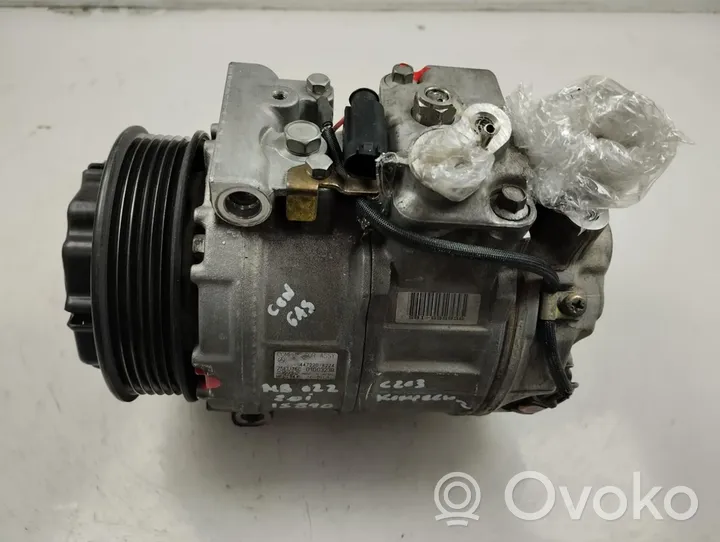 Mercedes-Benz C W203 Compressore aria condizionata (A/C) (pompa) 447220-8224