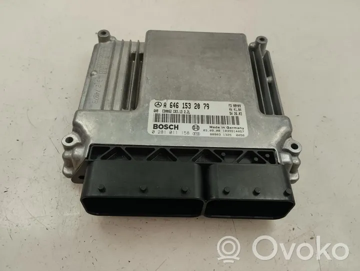 Mercedes-Benz E W211 Calculateur moteur ECU A6461532079