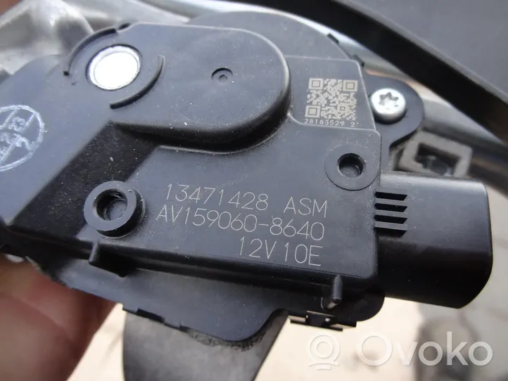 Opel Insignia B Mechanizm i silniczek wycieraczek szyby przedniej / czołowej 13471428