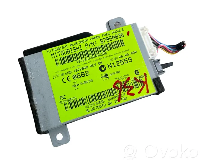 Mitsubishi ASX Bluetoothin ohjainlaite/moduuli 8785A036