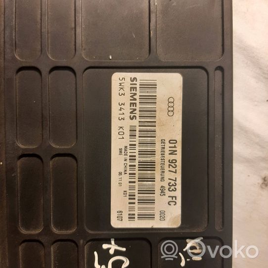 Volkswagen PASSAT B5.5 Module de contrôle de boîte de vitesses ECU 01N927733FC