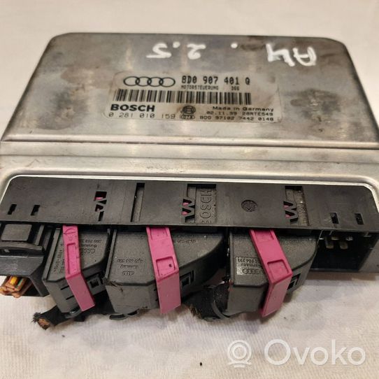 Audi A4 S4 B5 8D Sterownik / Moduł ECU 8D0907401Q