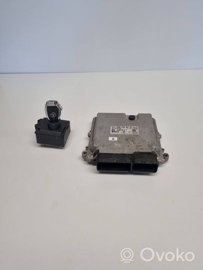 Mercedes-Benz ML W166 Komputer / Sterownik ECU i komplet kluczy A1669055100