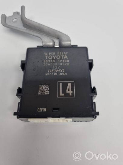 Toyota Yaris Cross Relais d'essuie-glace 8594052100