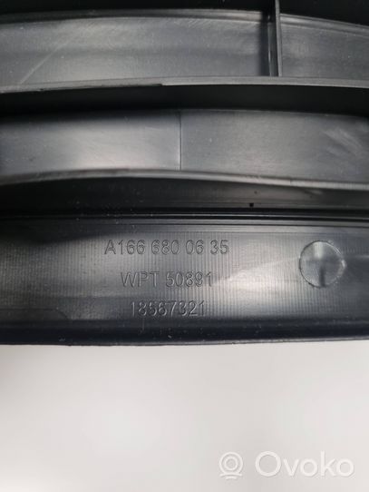 Mercedes-Benz ML W166 Copertura del rivestimento del sottoporta posteriore A1666800635