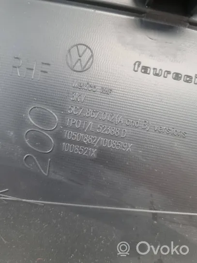 Volkswagen Jetta VI Rivestimento del pannello della portiera anteriore 5C7867012