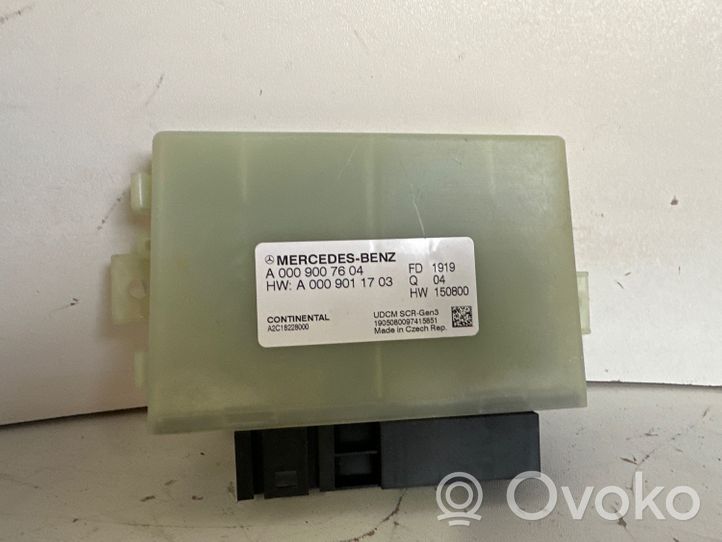 Mercedes-Benz Sprinter W907 W910 Reducing agents exhaust control unit A0009007604