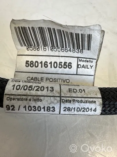 Iveco Daily 6th gen Câble de batterie positif 5801610556