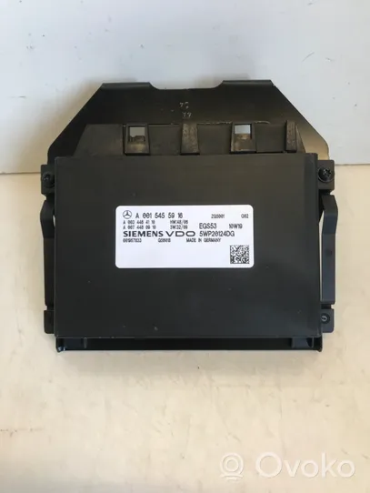 Mercedes-Benz Sprinter W906 Module de contrôle de boîte de vitesses ECU A0015455916