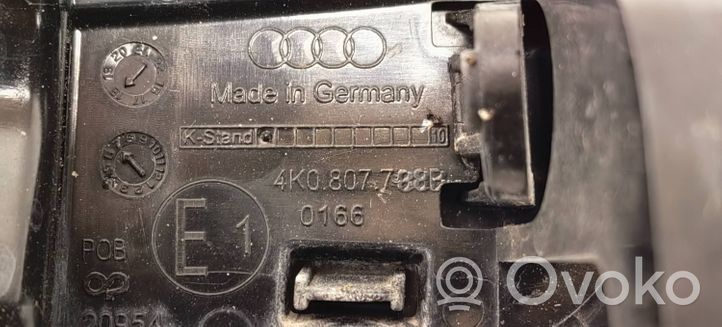 Audi A6 S6 C8 4K Tappo/coperchio ugello a spruzzo lavafari 4K0807738B