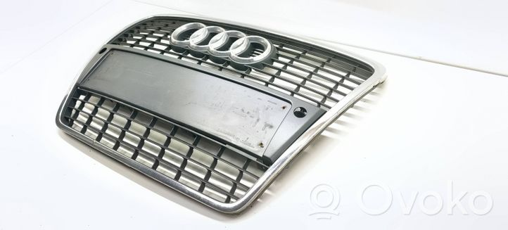 Audi A6 S6 C6 4F Grille calandre supérieure de pare-chocs avant 4F0853651