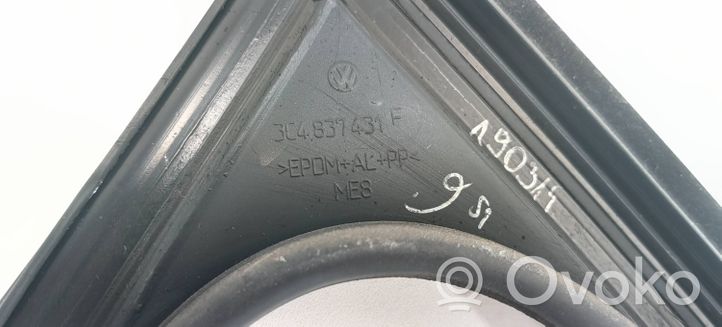 Volkswagen PASSAT B7 Уплотнительная резина (у стекла) 3C4837431F