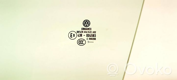 Volkswagen Golf VI Etuoven ikkunalasi, neliovinen malli 43R004583