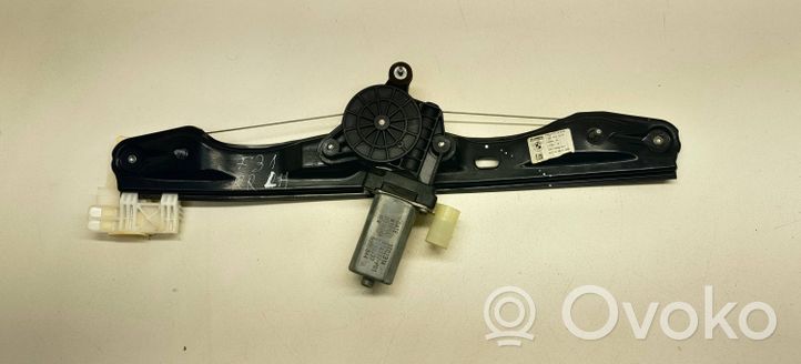 BMW 3 F30 F35 F31 Mécanisme lève-vitre de porte arrière avec moteur 7351049