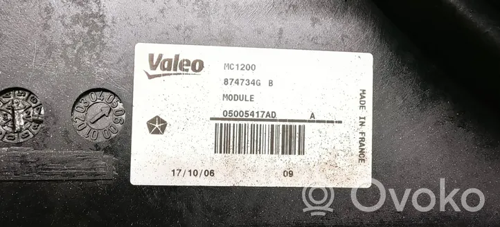 Chrysler Voyager Wentylator / Komplet 05005417AD