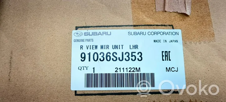 Subaru Forester SK Etuoven sähköinen sivupeili 91036SJ353