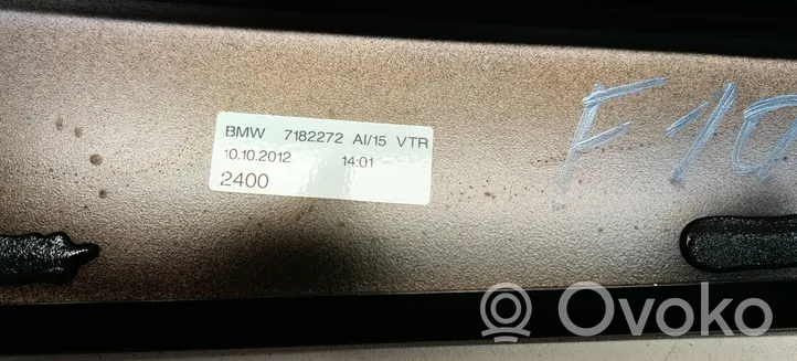 BMW 5 F10 F11 Moulures des vitres de la porte arrière 7182272