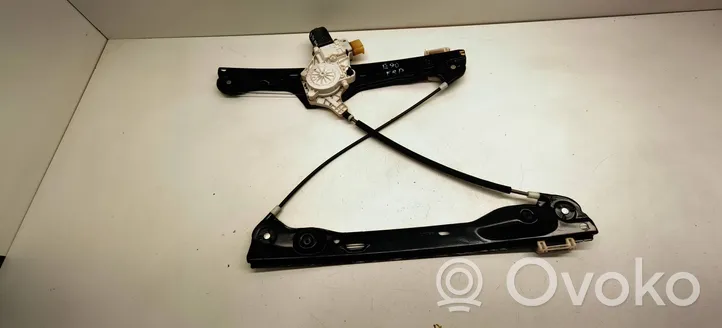 BMW 3 E90 E91 Front door window regulator with motor 6927028