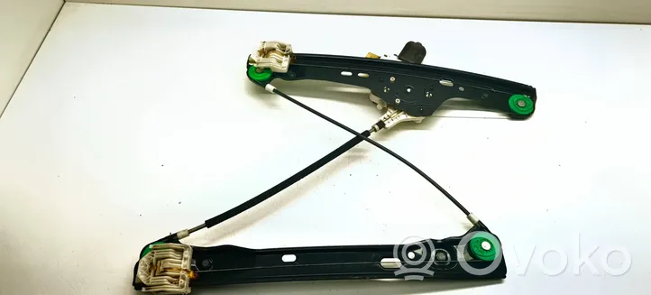 BMW 3 E90 E91 Front door window regulator with motor 6927028