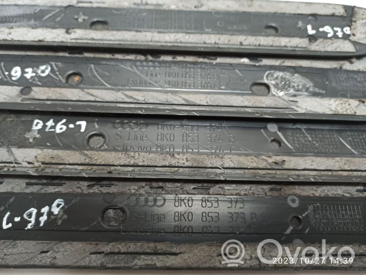 Audi A4 S4 B8 8K Set di rifiniture davanzale (interno) 