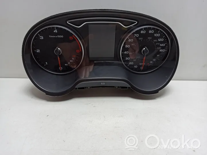 Audi A3 S3 8V Compteur de vitesse tableau de bord 