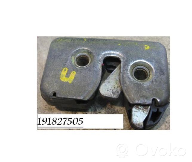 Volkswagen Golf II Serrure de loquet coffre 191827505