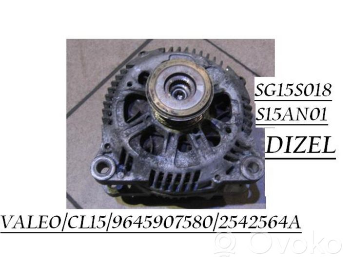 Fiat Scudo Generatore/alternatore 9645907580