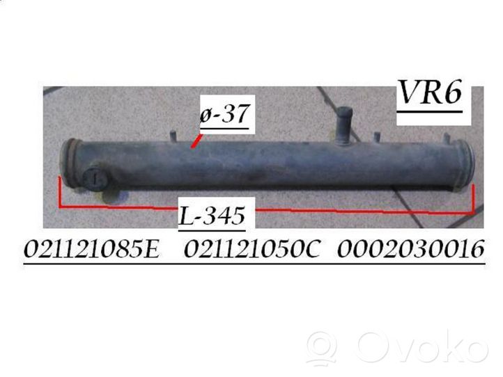 Volkswagen Transporter - Caravelle T5 Tuyau de liquide de refroidissement moteur 021121085E