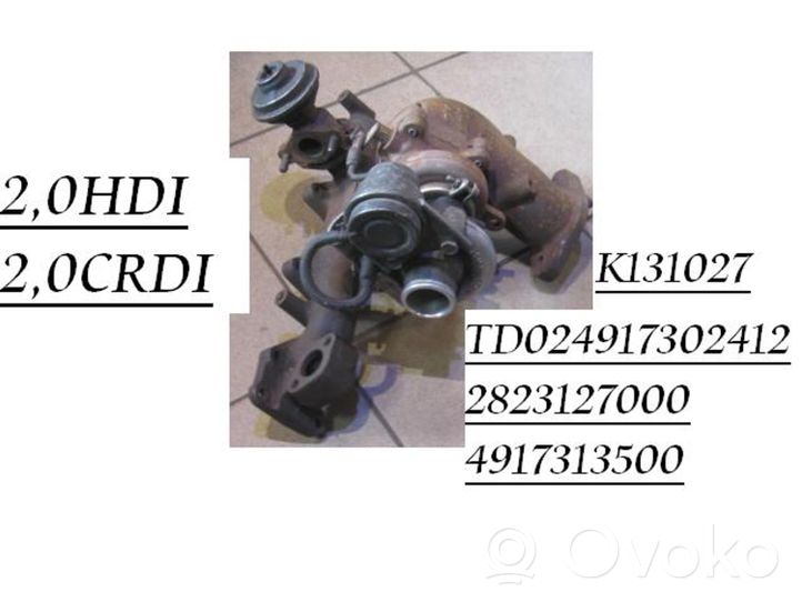 Hyundai Santa Fe Turbine 2823127000