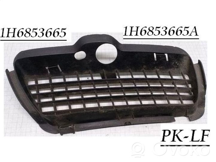 Volkswagen Vento Grille inférieure de pare-chocs avant 1H6853665A