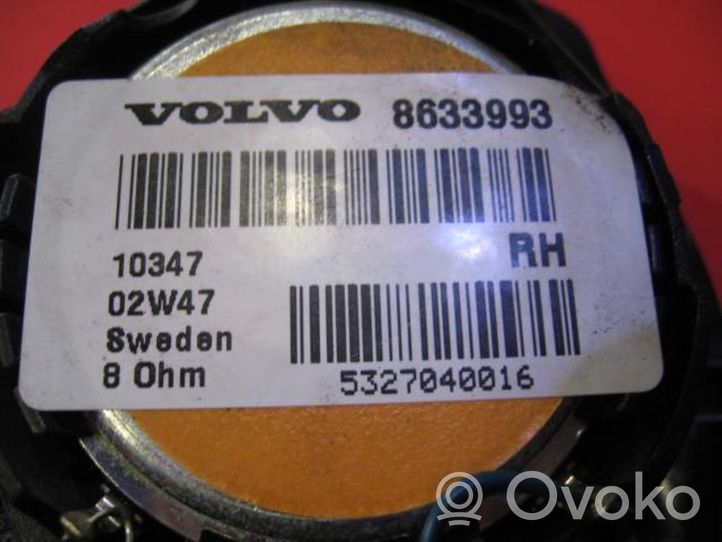 Volvo V70 High frequency speaker in the rear doors 8633993RH