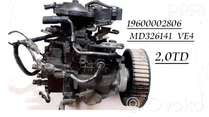 Mitsubishi Space Wagon Pompe d'injection de carburant à haute pression 19600002806