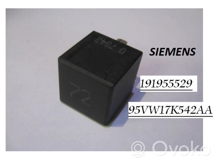 Audi A4 S4 B5 8D Window wiper relay 191955529