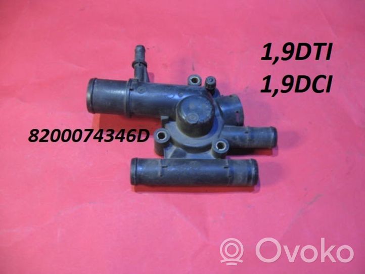 Renault Kangoo I Boîtier de thermostat / thermostat 8200074346D