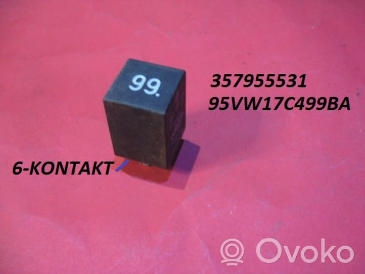 Volkswagen Bora Window wiper relay 357955531