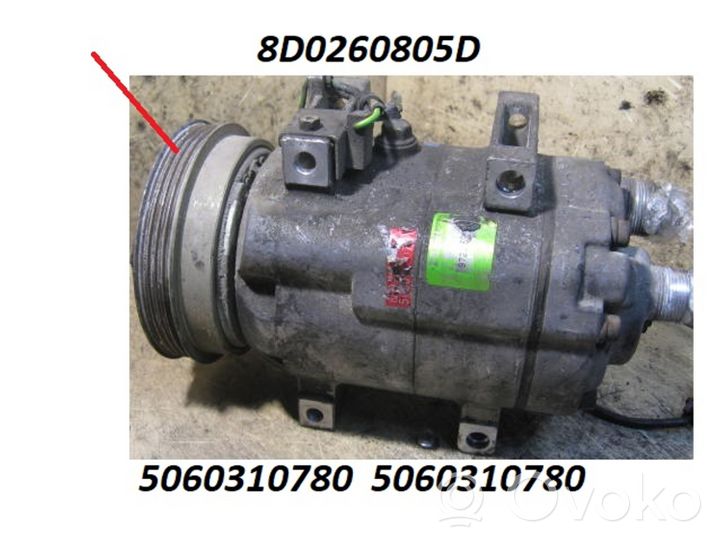 Audi A4 S4 B5 8D Compressore aria condizionata (A/C) (pompa) 5060310780