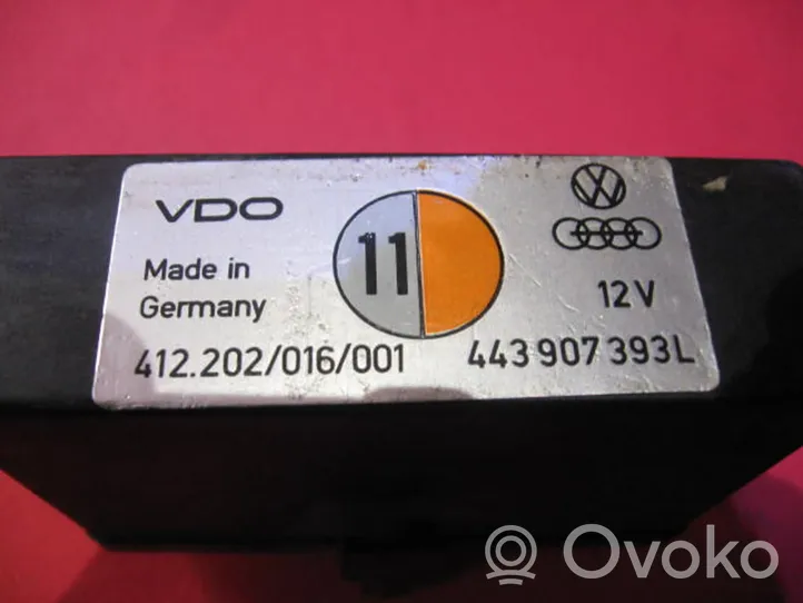 Audi 100 200 5000 C3 Cruise control relay 443907393L