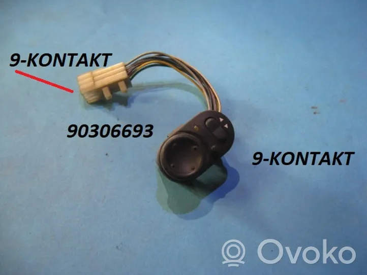 Opel Frontera A Wing mirror switch 90306693