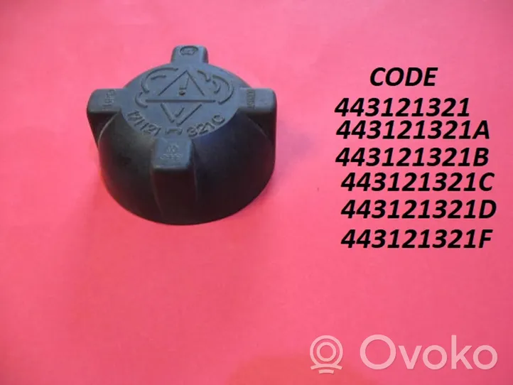 Audi A8 S8 D2 4D Vase d'expansion / bouchon de réservoir de liquide de refroidissement 443121321