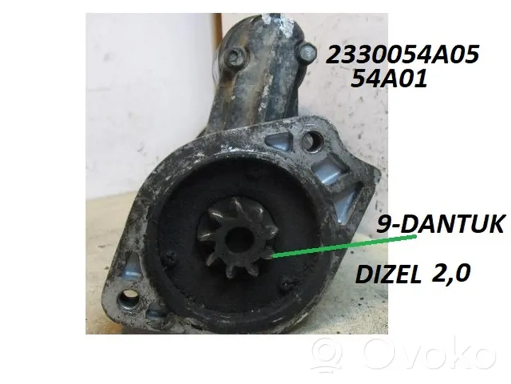 Nissan Primera Motorino d’avviamento 2330054A05