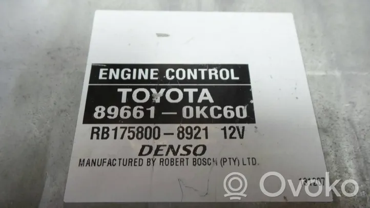 Toyota Hilux (AN10, AN20, AN30) Engine control unit/module 