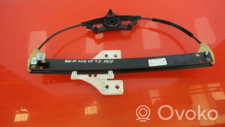 Audi A4 S4 B9 Rear window lifting mechanism without motor 