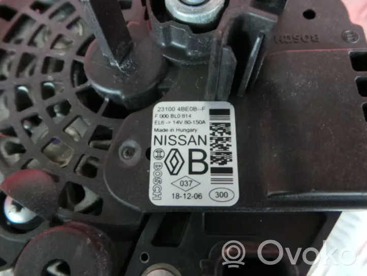 Nissan Qashqai Alternator 