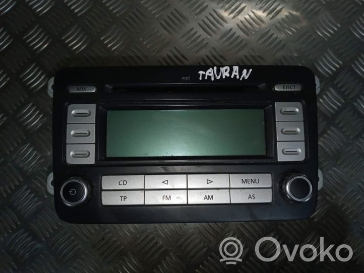 Volkswagen Touran I Cadre, panneau d'unité radio / GPS 1K0035186AD