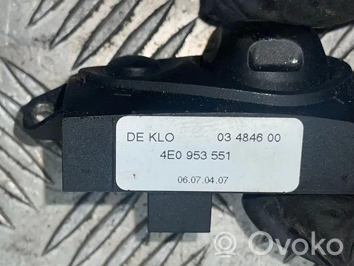 Audi A6 S6 C6 4F Steering wheel adjustment switch 4E0953551