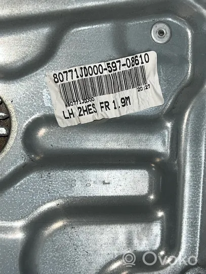 Nissan Qashqai Alzacristalli manuale della portiera anteriore 80771T0005